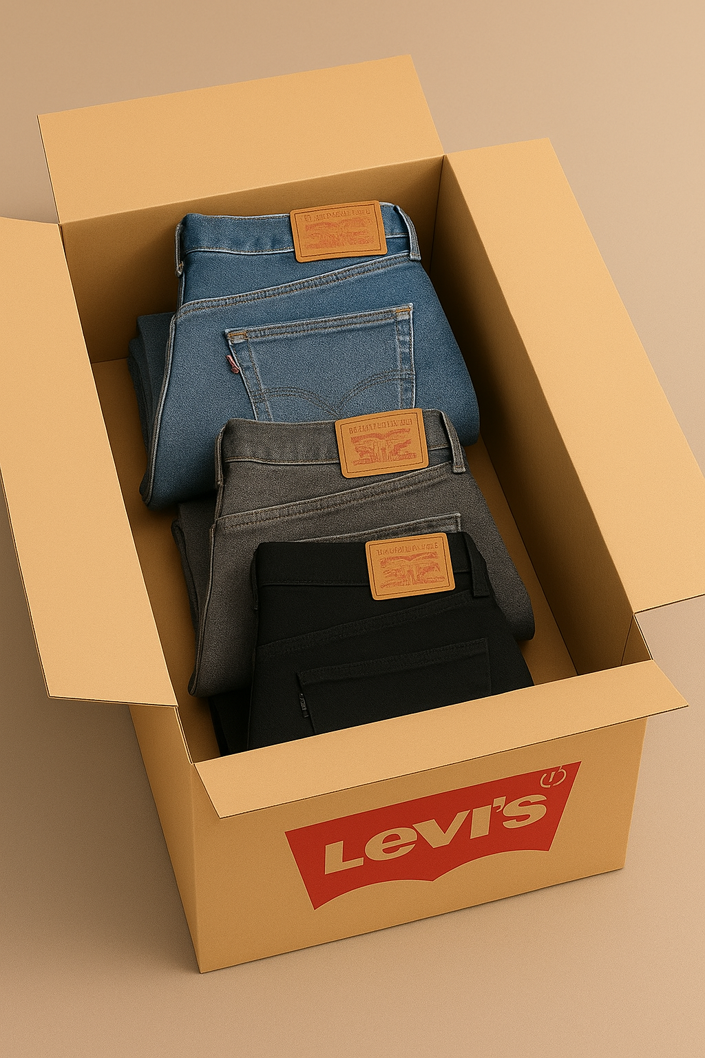 Levis jeans box